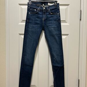 Rag & Bone Dark Blue Skinny Jeans Size 26